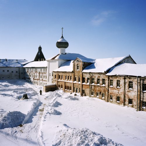 Photographie extraite du livre Solovki, la bibliothèque perdue