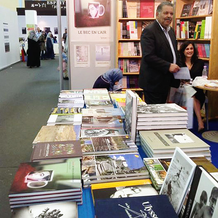 Le Bec en l'air au Salon du livre d'Alger en 2014