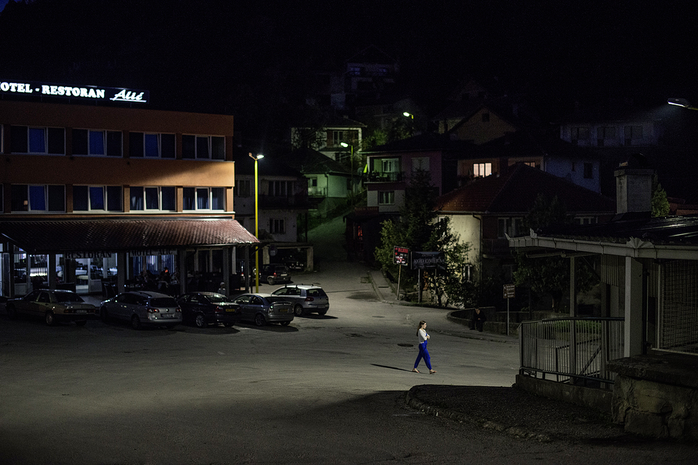 Photographie extraite du livre Srebrenica, nuit à nuit
