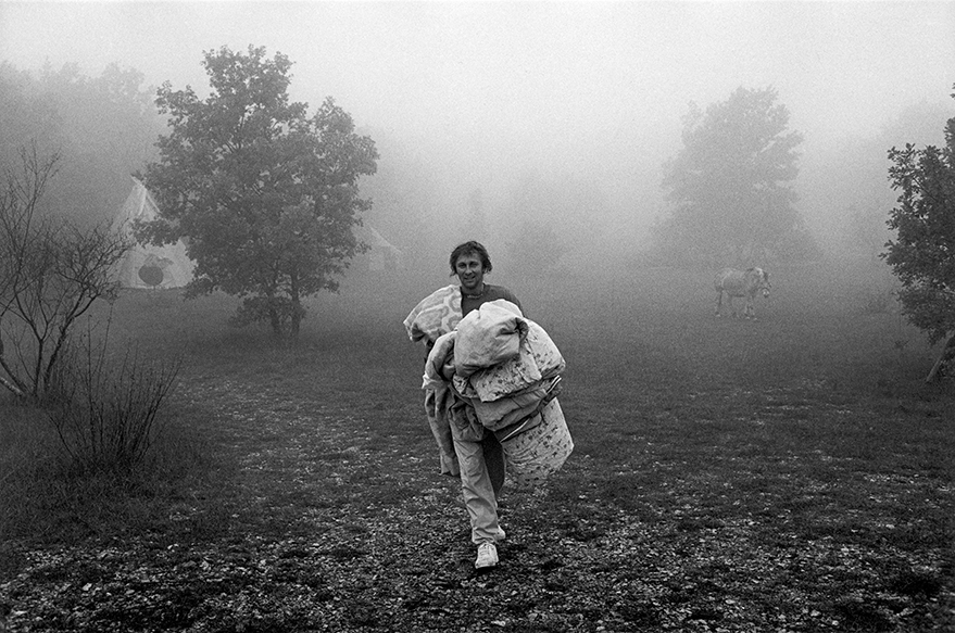 Photographie extraite du livre Néoruraux