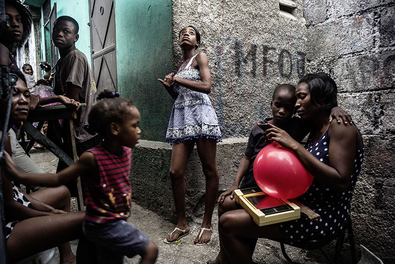 Photographie extraite du livre En bas la ville