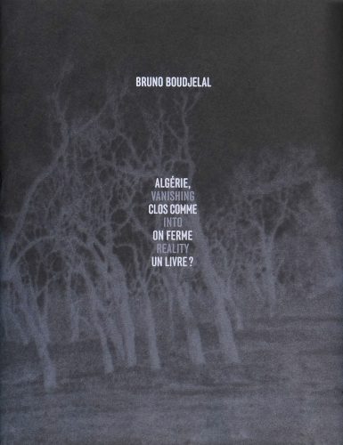 Couverture du livre Algérie, clos comme on ferme un livre, de Bruno Boudjelal