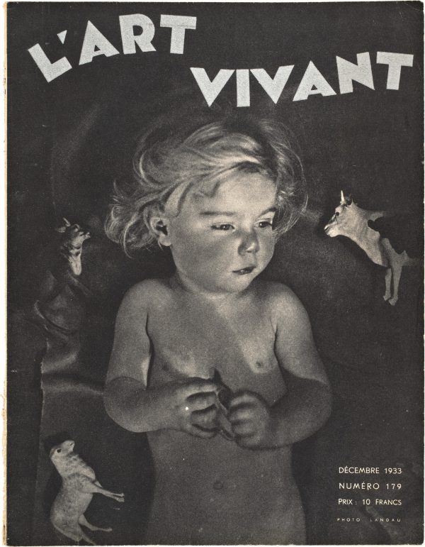 L’Art vivant, n° 179, « Ergy Landau ou le miracle de la lumière », décembre 1933. © Collection particulière