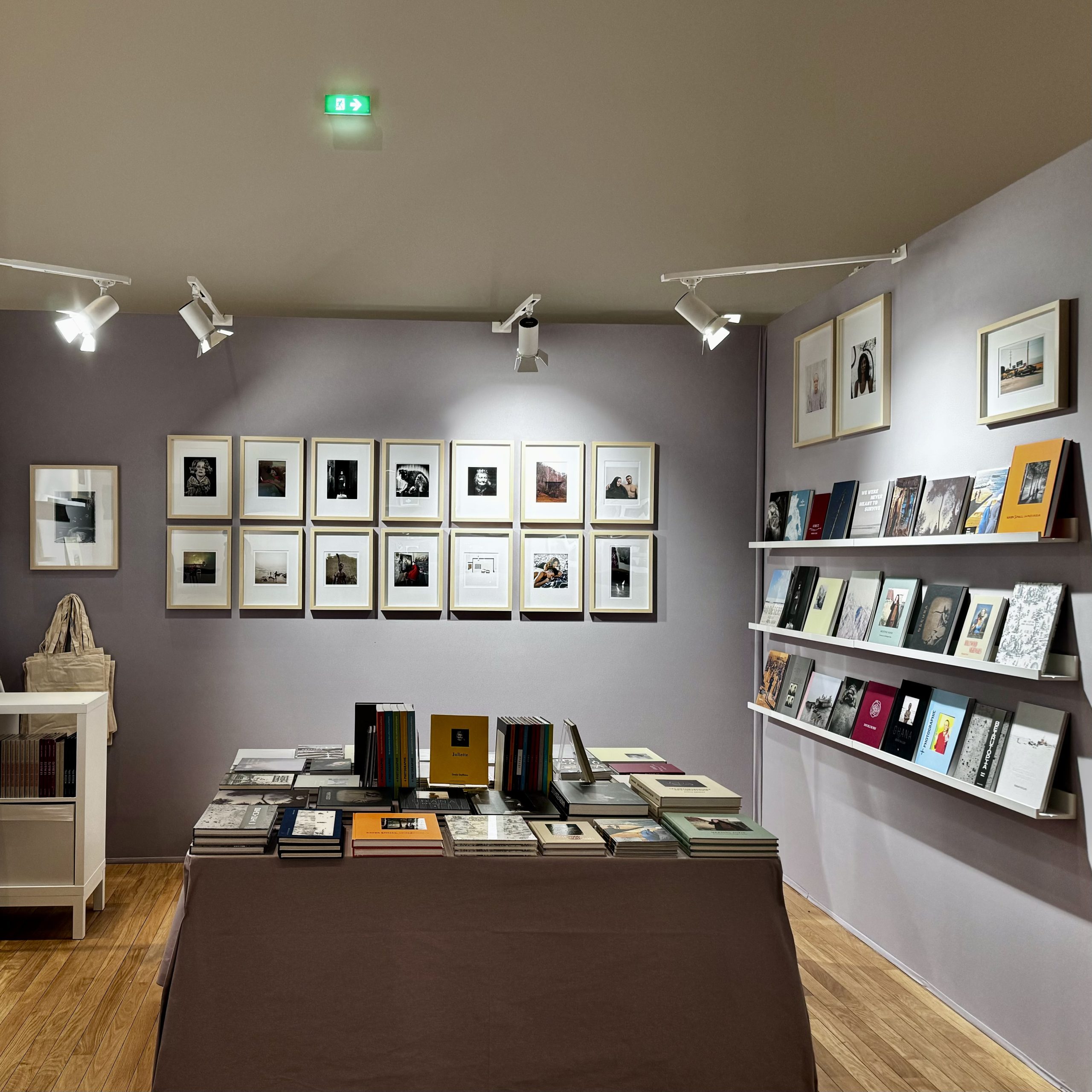 Stand des éditions Le Bec en l’air à Paris Photo